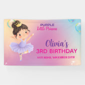 Purple Little Princess Ball Banner 横断幕 (横)