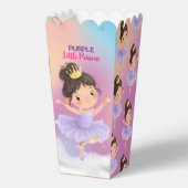Purple Little Princess Ball Favor Box フェイバーボックス (裏面)