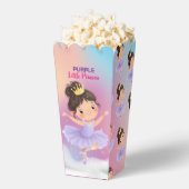 Purple Little Princess Ball Favor Box フェイバーボックス (はじけた状態)