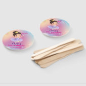 Purple Little Princess Ball Set of Fans ハンドファン (組立なし)