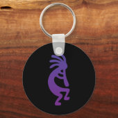 Purple Magic Kokopelli キーホルダー (正面)