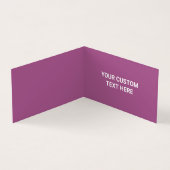 Purple Maid Janitorial Lady House Cleaning Service 名刺 (内部)