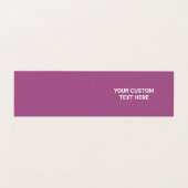 Purple Maid Janitorial Lady House Cleaning Service 名刺 (内部フラット)