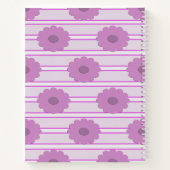 Purple Marbled Inspirational ノートブック (裏面)