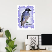 Purple Martin ポスター (ホームオフィス)