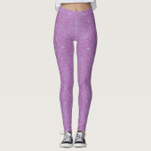 Purple Medallion Leggings レギンス (正面)
