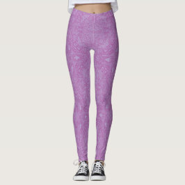 Purple Medallion Leggings レギンス