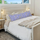 Purple Memphis Pattern Body Pillow ボディピロー