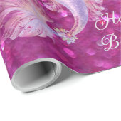 Purple mermaid  ラッピングペーパー (ロールコーナー)