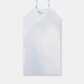 Purple Mermaid 1st Birthday Oneder the Sea ギフトタグ (裏面)