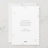 Purple Merry Christmas 2写真 シーズンカード (裏面)