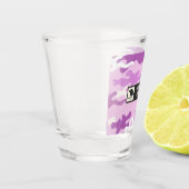 Purple Military Camo Shot Glass ショットグラス (左)