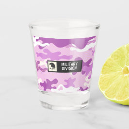 Purple Military Camo Shot Glass ショットグラス