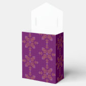 Purple Minimal Tamil Kolam Pongal フェイバーボックス (オープン)