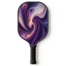 Purple Momentum – Abstract Art Pickleball Paddle