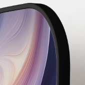 Purple Momentum – Abstract Art Pickleball Paddle ピックルボールラケット (左詳細)