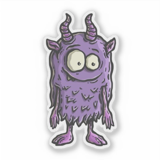 Purple Monster シール (正面)