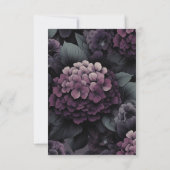 Purple Moodyフローラ食品の選択 出欠カード (裏面)