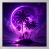Purple Moon Island Dreamscape ポスター (正面)