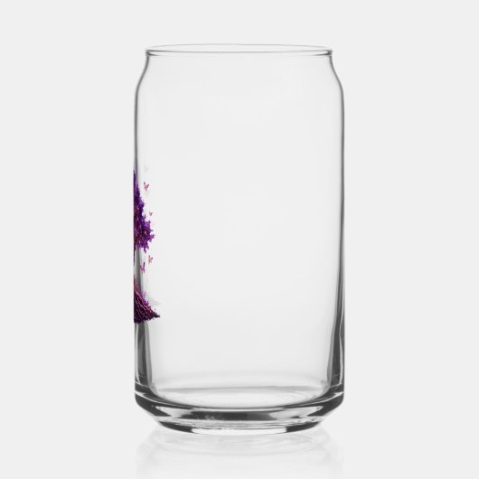 Purple Moon Tree Glass Can ガラス缶 (右)