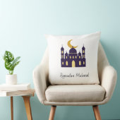    Purple Mosque & Crescent Moon Pillow  クッション (椅子)
