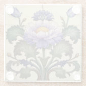 Purple Mum Coaster ガラスコースター (裏面)