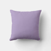 Purple Mums Throw Pillow クッション (裏面)