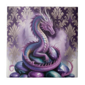 Purple Mystic Dragon Gothic タイル (正面)