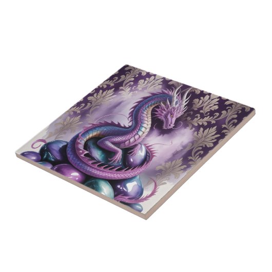 Purple Mystic Dragon Gothic タイル (側面)