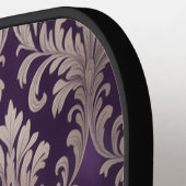 Purple Mystic Dragon Gothic ピックルボールラケット (左詳細)