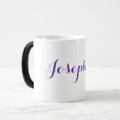 Purple Name Josephine Morphing Mug モーフィングマグカップ (正面左)