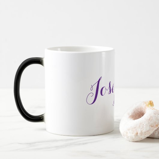Purple Name Josephine Morphing Mug モーフィングマグカップ (ドーナツ)