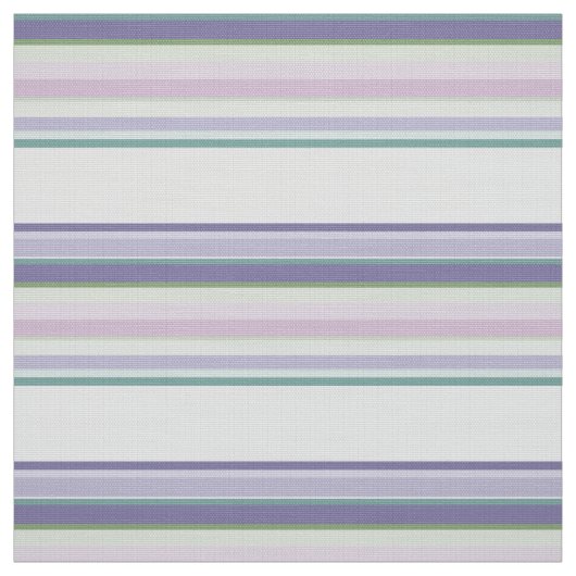Purple, Neptune, sea green, and Lavender stripes ファブリック (見本)