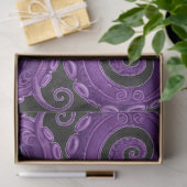 Purple Octopus Victorian Steampunk Kraken  薄葉紙 (ギフト)