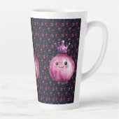 Purple Onion Queen Ceramic Large Latte Mug カフェラテマグ (右)