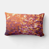 Purple Orange Glitter Background-77996 ランバークッション (裏面)