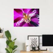 Purple Orchid ポスター (ホームオフィス)
