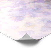 Purple Orchid Duo Flower Botanical  ポスター (角)