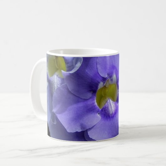 Purple Orchids  コーヒーマグカップ (正面左)