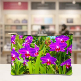 Purple Orchids Pouch アクセサリーポーチ