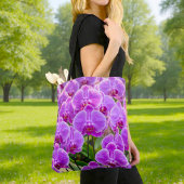 Purple Orchids Tote Bag トートバッグ