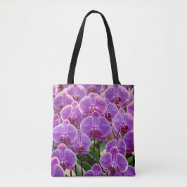 Purple Orchids Tote Bag トートバッグ