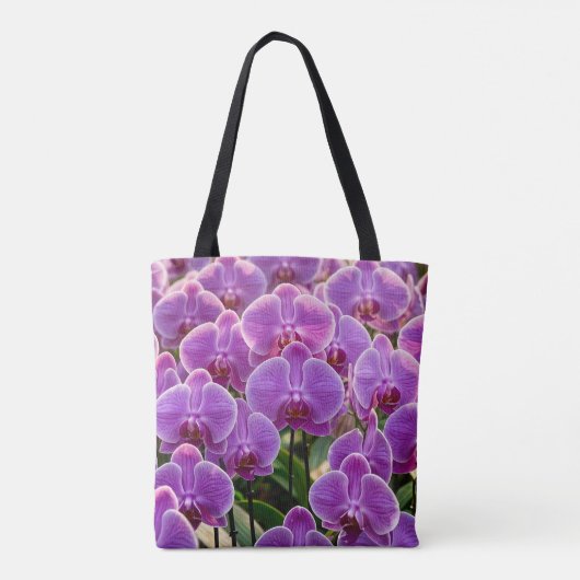 Purple Orchids Tote Bag トートバッグ (裏面)