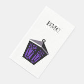 Purple Owl Lantern Napkins (コーナー)