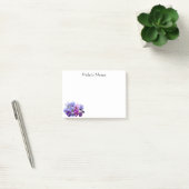 Purple Pansy Post-it®ノート4 x 3 ポストイット (オフィス)