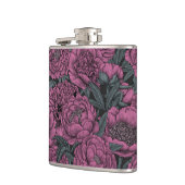 Purple peony flowers フラスク (左)