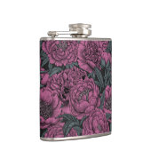 Purple peony flowers フラスク (右)