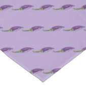 Purple Peppers テーブルクロス (アングル)