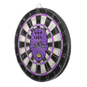 Purple Personalized Dart Board – Add Your Face ダーツボード (正面右)