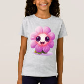 Purple Petal Power  Tシャツ (正面)